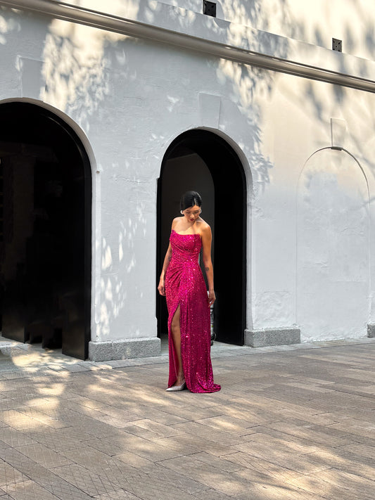 Fuchsia Gown