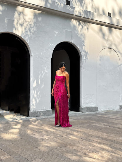 Fuchsia Gown