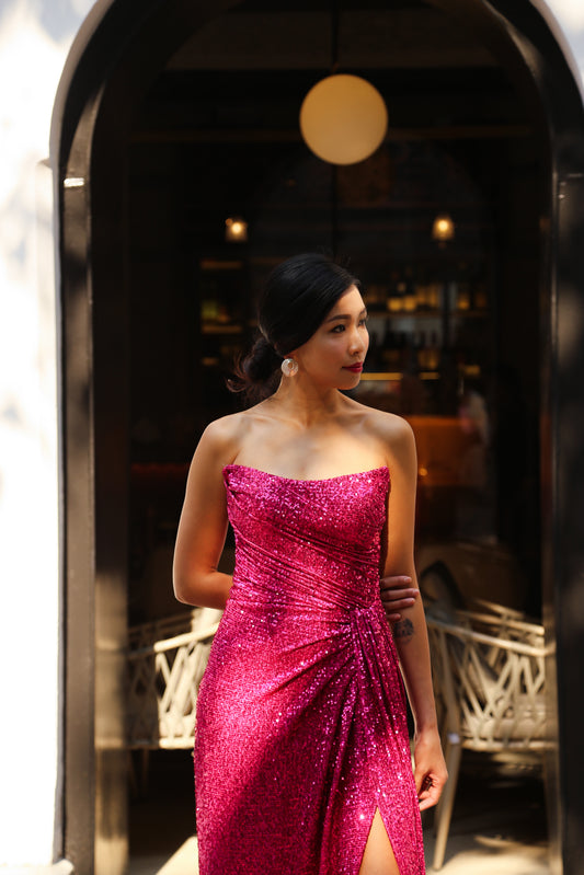 Fuchsia Gown